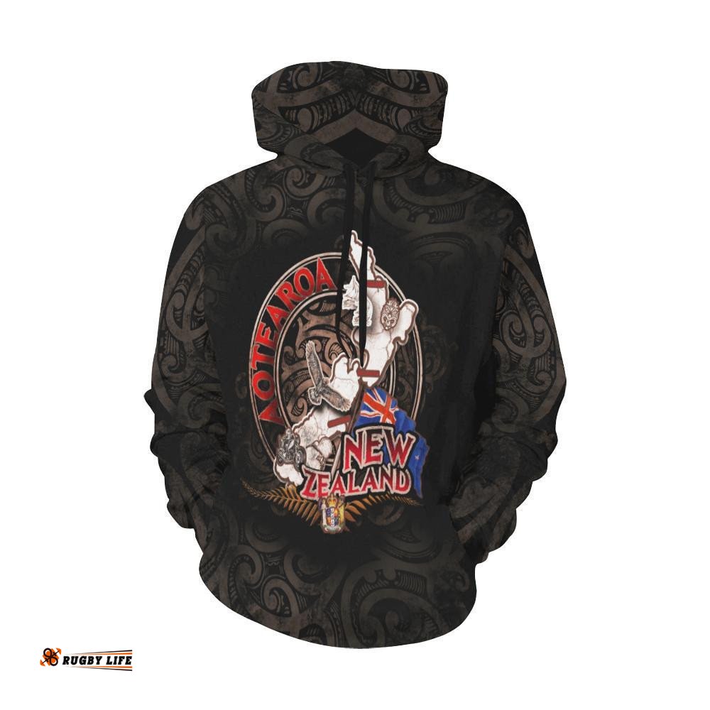 Aotearoa New Zealand My World Hoodie