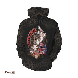 Aotearoa New Zealand My World Hoodie