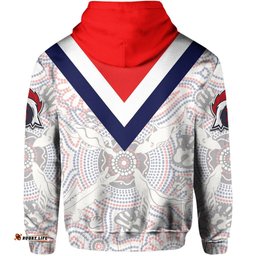 Roosters Aboriginal Zip Hoodie