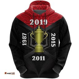 New Zealand Hoodie Champion Rugby World Cup 2019
