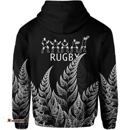Nz Zip Hoodie Haka Rugby Exclusive Edition