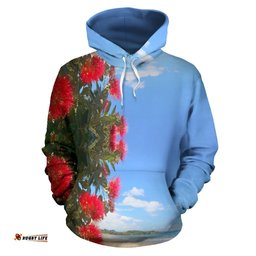 Pohutukawa New Zealand Hoodie