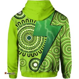 Sydney Zip Hoodie Thunder Aboriginal