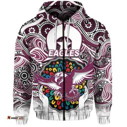 sea eagles rugby hoodie naidoc week 2022