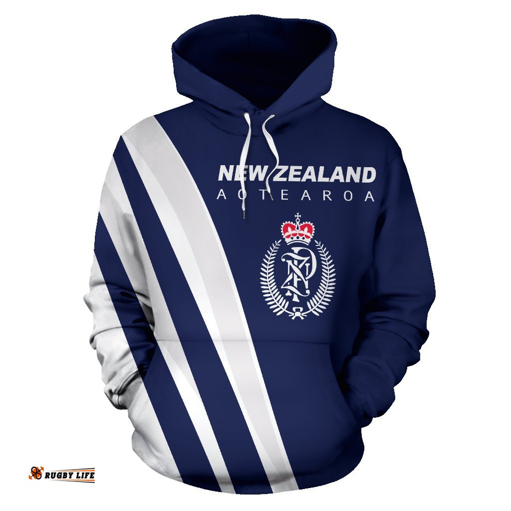 New Zealand Hoodie Double Stripes
