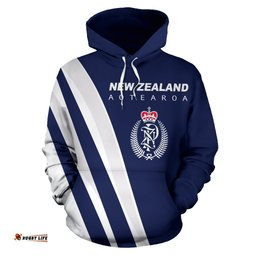 New Zealand Hoodie Double Stripes