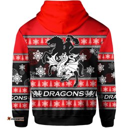 st george illawarra dragons hoodie christmas style