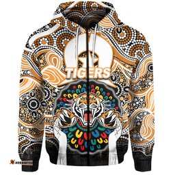 tigers rugby hoodie naidoc week 2022