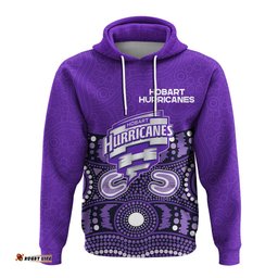 hobart hurricanes hoodie aboriginal style of dot