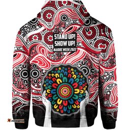 bombers australian football hoodie naidoc week 2022
