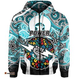 power australian football hoodie naidoc week 2022