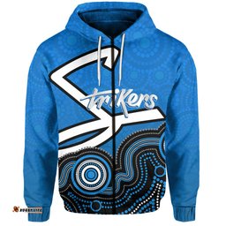 custom personalised and number adelaide strikers zip hoodie cricket aboriginal style