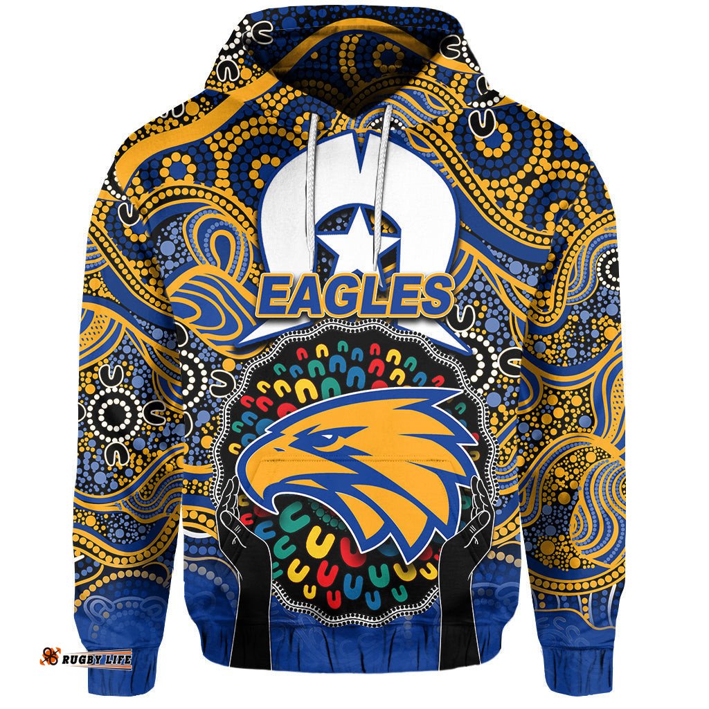 eagles australian football hoodie naidoc week 2022