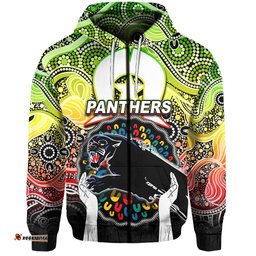 panthers rugby hoodie naidoc week no2