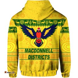 macdonnell districts zip hoodie christmas simple style