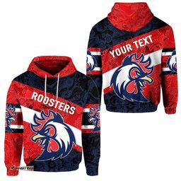 custom personalised sydney hoodie roosters sporty indigenous
