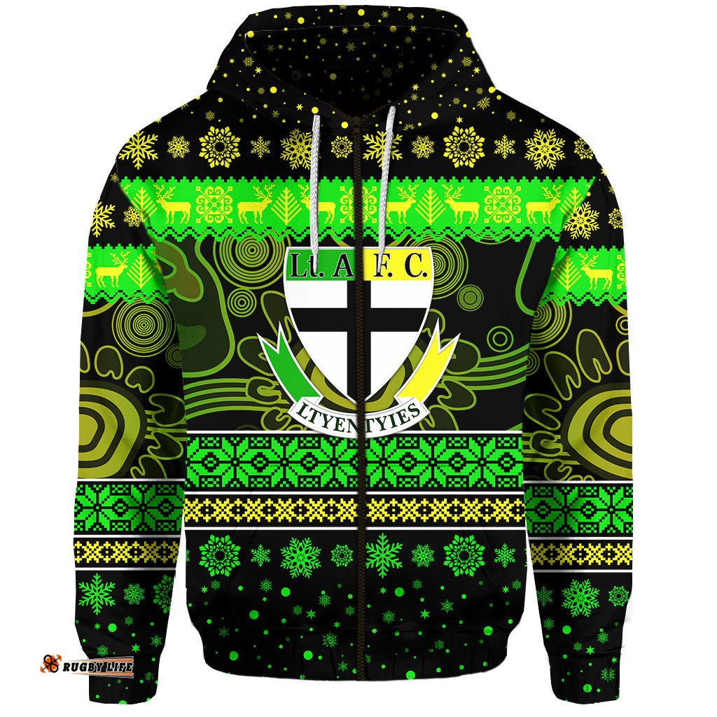 ltyentye apurte ltyentyies football club zip hoodie christmas simple style