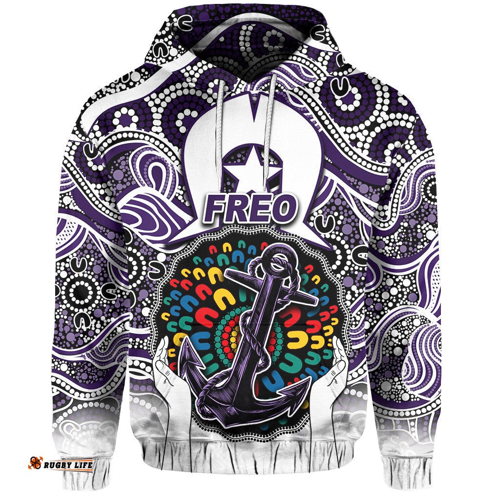 dockers australian football hoodie naidoc week 2022