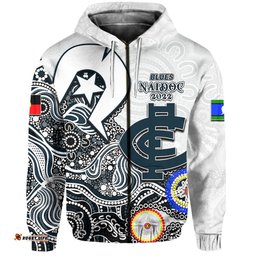 blues australian football hoodie naidoc patterns
