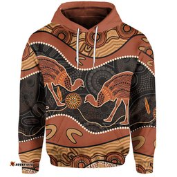 emu aboriginal hoodie style no2 03