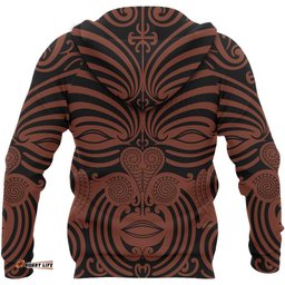 New Zealand Hoodie Moko Maori