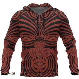 New Zealand Hoodie Moko Maori
