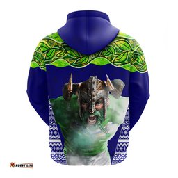 aboriginal christmas zip hoodie the green machine