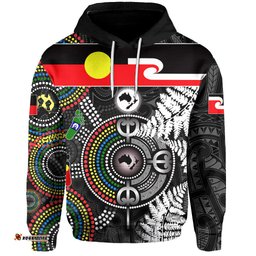 custom personalised aboriginal and maori hoodie culture style