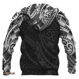 New Zealand Hoodie, Maori Turtle Tattoo Pullover Hoodie