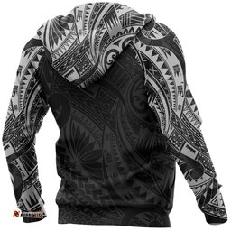 New Zealand Hoodie, Maori Turtle Tattoo Pullover Hoodie