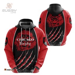 Chicago Rugby Zip Hoodie