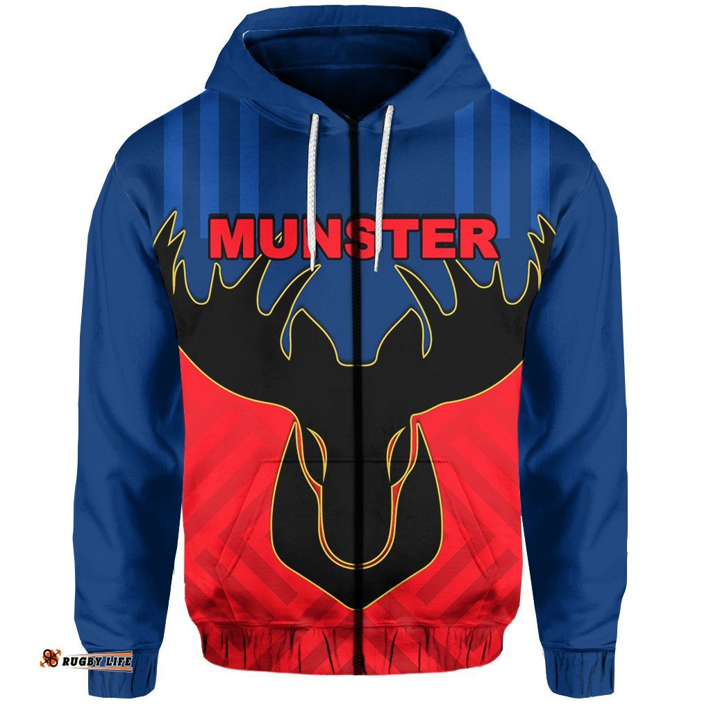 Munster Rugby Zip Hoodie