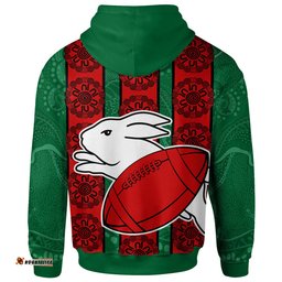 rabbitohs rugby hoodie custom indigenous rabbitohs hoodie