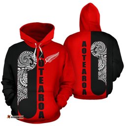 Maori Koru Aotearoa Hoodie