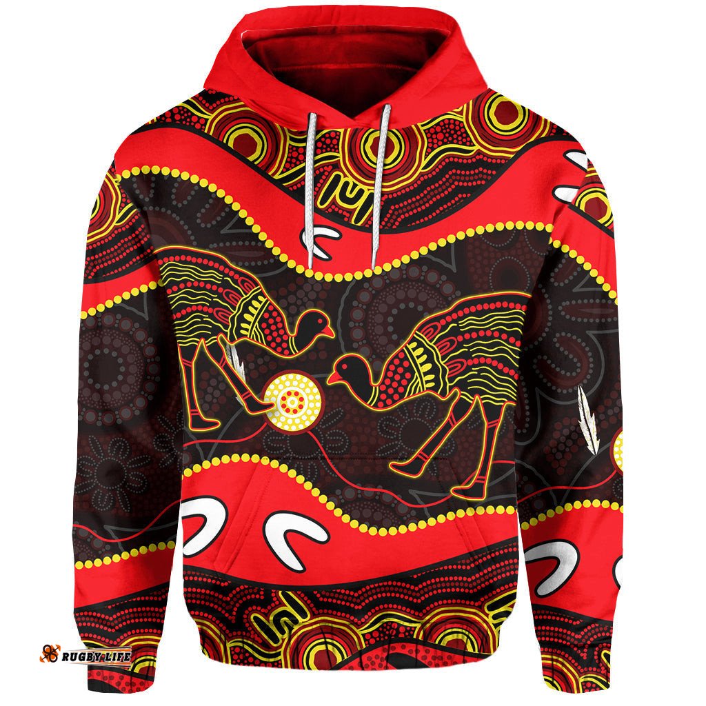 emu aboriginal hoodie style no2 02