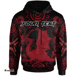 st george rugby hoodie custom indigenous dragons hoodie
