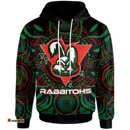 rabbitohs rugby hoodie custom rabbitohs aboriginal hoodie