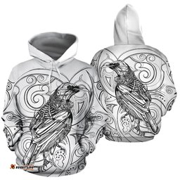 New Zealand Tui Bird Hoodie Drawing