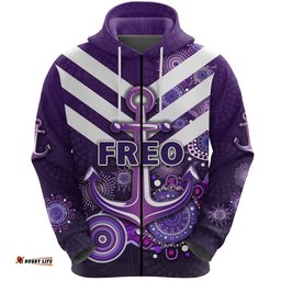 Fremantle Zip Hoodie Dockers Indigenous Freo