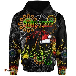 panthers christmas rugby hoodie custom indigenous black panthers hoodie