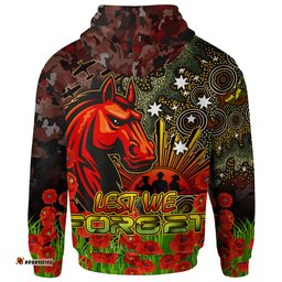 broncos rugby hoodie anzac broncos with remembrance poppy and indigenous patterns hoodie