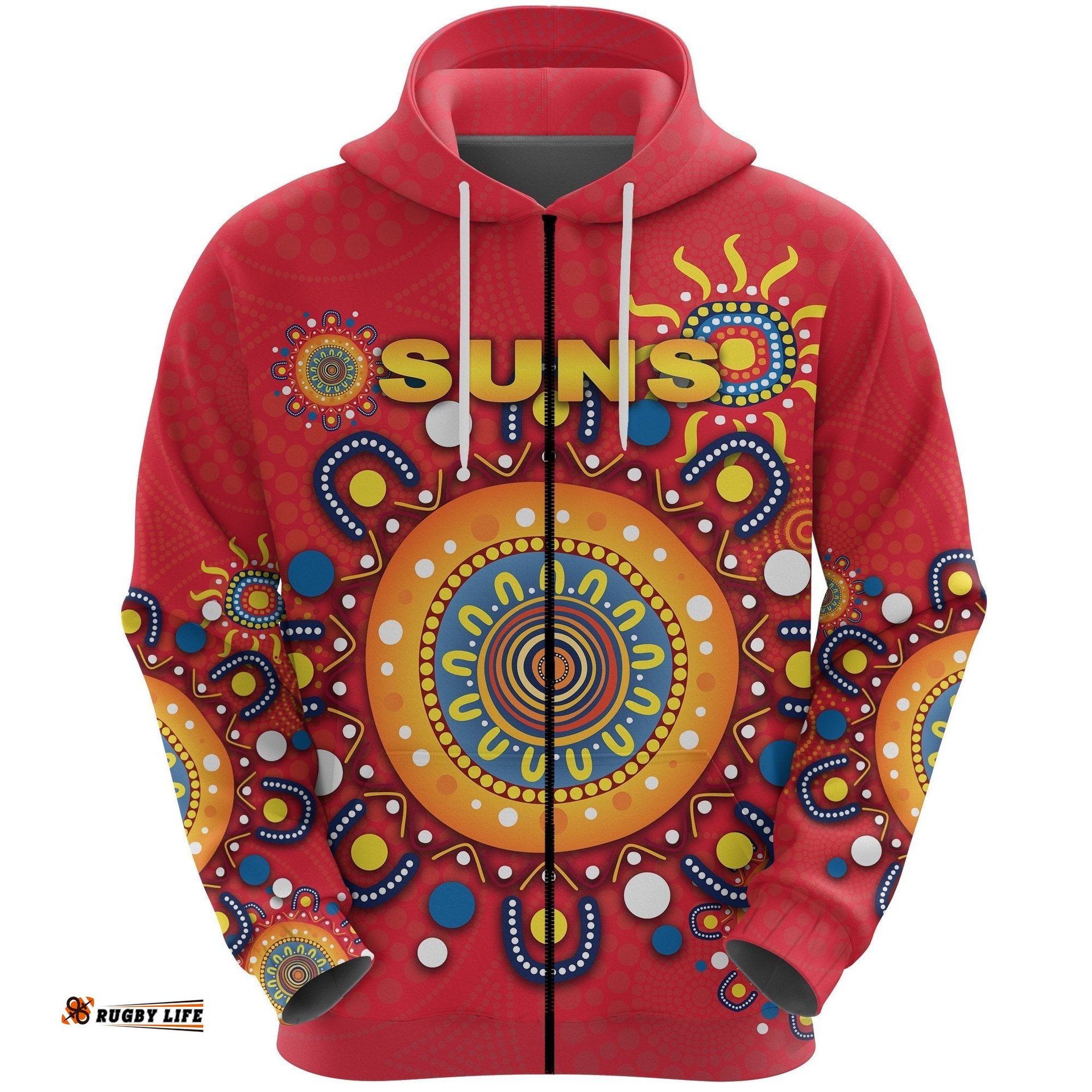 Gold Coast Zip Hoodie Suns Indigenous
