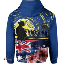 Australia Hoodie ANZAC Day Lest We Forget No.1