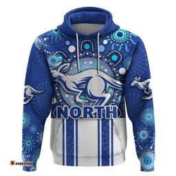 Melbourne Zip Hoodie Indigenous North Kangaroos