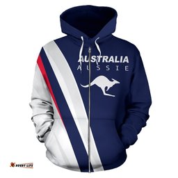 Australia Zip Hoodie Special Version