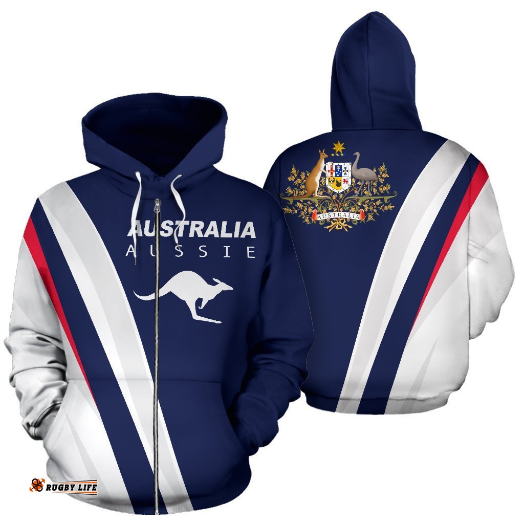 Australia Zip Hoodie Special Version