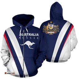 Australia Zip Hoodie Special Version