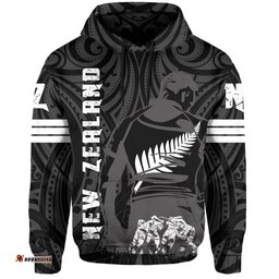 New Zealand Flag Hoodie Rugby Winner