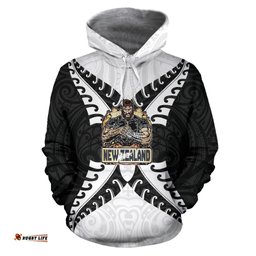New Zealand Hoodie Rugby Kia Kaha