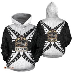 New Zealand Hoodie Rugby Kia Kaha